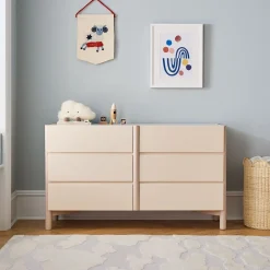 Kids West Elm Kids Moon 6-Drawer Dresser (54.5")