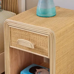 Kids West Elm Kids Willow Rattan Nightstand (16")