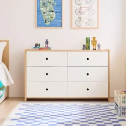 Kids West Elm Kids Ziggy 6-Drawer Dresser (55")