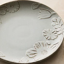 West Elm Kiku Stoneware Low Bowl