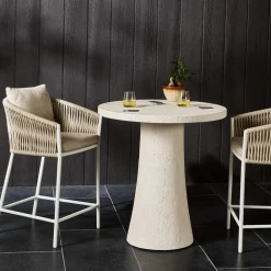 West Elm Kirbie Outdoor Bar & s (34")