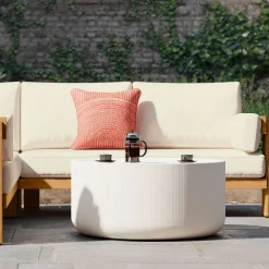 West Elm Kos Indoor/Outdoor Concrete Coffee Table (34")