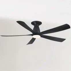 West Elm Kute5 Flush Mount Ceiling Fan 52"
