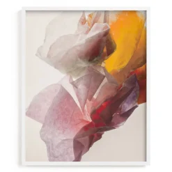 West Elm La Fleur Framed Wall Art by Minted for
