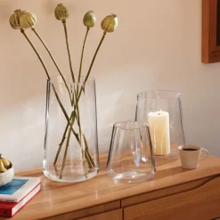 West Elm Lagoon Glass Vase