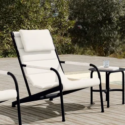 West Elm Lagos Aluminum Outdoor Sling Lounge Chair