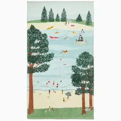 West Elm Lakeside Beach Towel