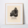 West Elm Élan Byrd Virtues of the Soul Framed Print - Courage