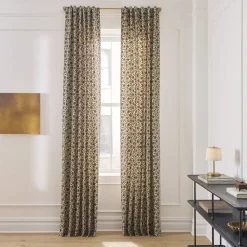 West Elm Laney Floral Curtain