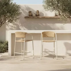 West Elm La Rochelle Outdoor Bar & s