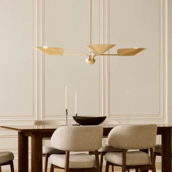 West Elm Laughton 3-Light Chandelier (48")