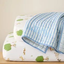 Kids West Elm Lawn Pawty Baby Bedding Collection