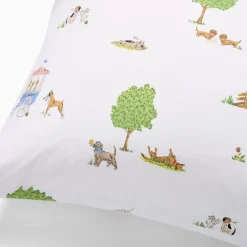 Kids West Elm Lawn Pawty Pillowcase Set