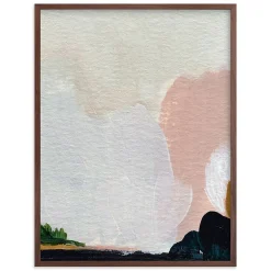 West Elm Lay Down, Look Up Framed Wall Art by Minted for