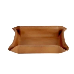 West Elm Leather Catchall Tray