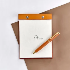 West Elm Leather Desk Notepad