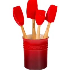 West Elm Le Creuset 5 Piece Utensil Set w/ Crock