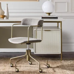 West Elm Lenox Swivel Office Chair