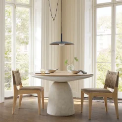West Elm Leona Round Dining Table (–)