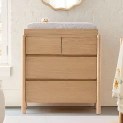 Kids West Elm Leo Narrow Dresser with Removable Topper (36")
