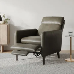 West Elm Lewis Leather Recliner