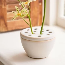 West Elm Lidded Flower Frog