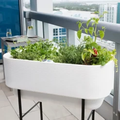 West Elm Lightweight Raised Nest Indoor/Outdoor Planters