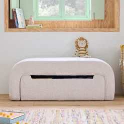Kids West Elm Lillie Upholstered Storage Bench
