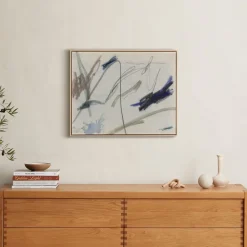 West Elm Lines Natural Wall Art by Minted for