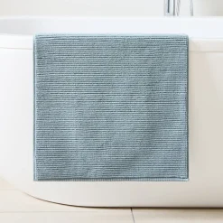 West Elm Looped Ribbed Bath Mat