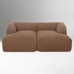 West Elm Lorenne Double Chaise Washable Slipcover Modular Sectional (88")