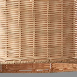 West Elm Louisa Rattan Pendant (12")