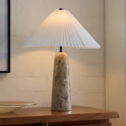 West Elm Louis Marble Table Lamp (22")