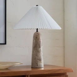 West Elm Louis Marble Table Lamp (22")