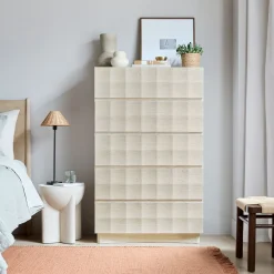 West Elm Luisa Carved 5-Drawer Dresser (38")