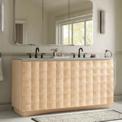 West Elm Luisa Double Bathroom Vanity (64")