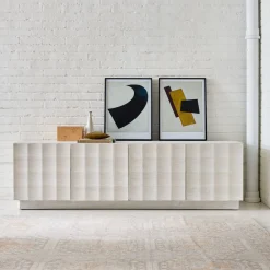 West Elm Luisa Media Carved Console (–)