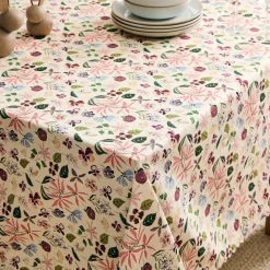West Elm Lulie Wallace Floral Tablecloth