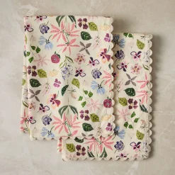 West Elm Lulie Wallace Floral Tea Towels (Set of 2)