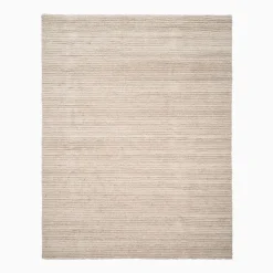 West Elm Luxe Ribbed Shag Wool Rug