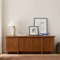 West Elm Mackenzie Solid Wood Media Console (68")