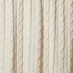 West Elm Made*Here New York Cotton Braided Chunky Cable Throw