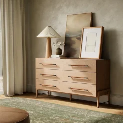 West Elm Magnolia 6-Drawer Dresser (62.5")