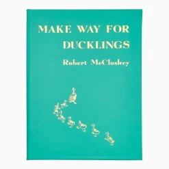 Kids West Elm Make Way for Ducklings Leather-Bound Heirloom Book