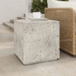 West Elm Malfa Outdoor Square Side Table (17.75")