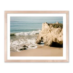West Elm Malibu Framed Print by Morgan Ashley