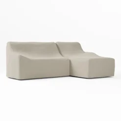 West Elm Mara Vista Outdoor 2-Piece Chaise Sectional Protective Covers