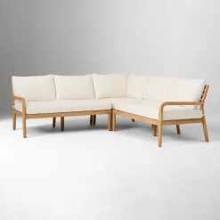 West Elm Mara Vista Outdoor 3-Piece L-Shaped Sectional (88")