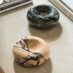 West Elm Marble Donut Trinket Tray