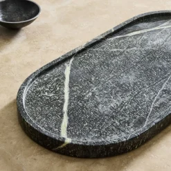 West Elm Marble Pill Shaped Tray